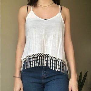 White Summery Tank
